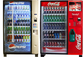 Akron Soda Beverage Vending Machines